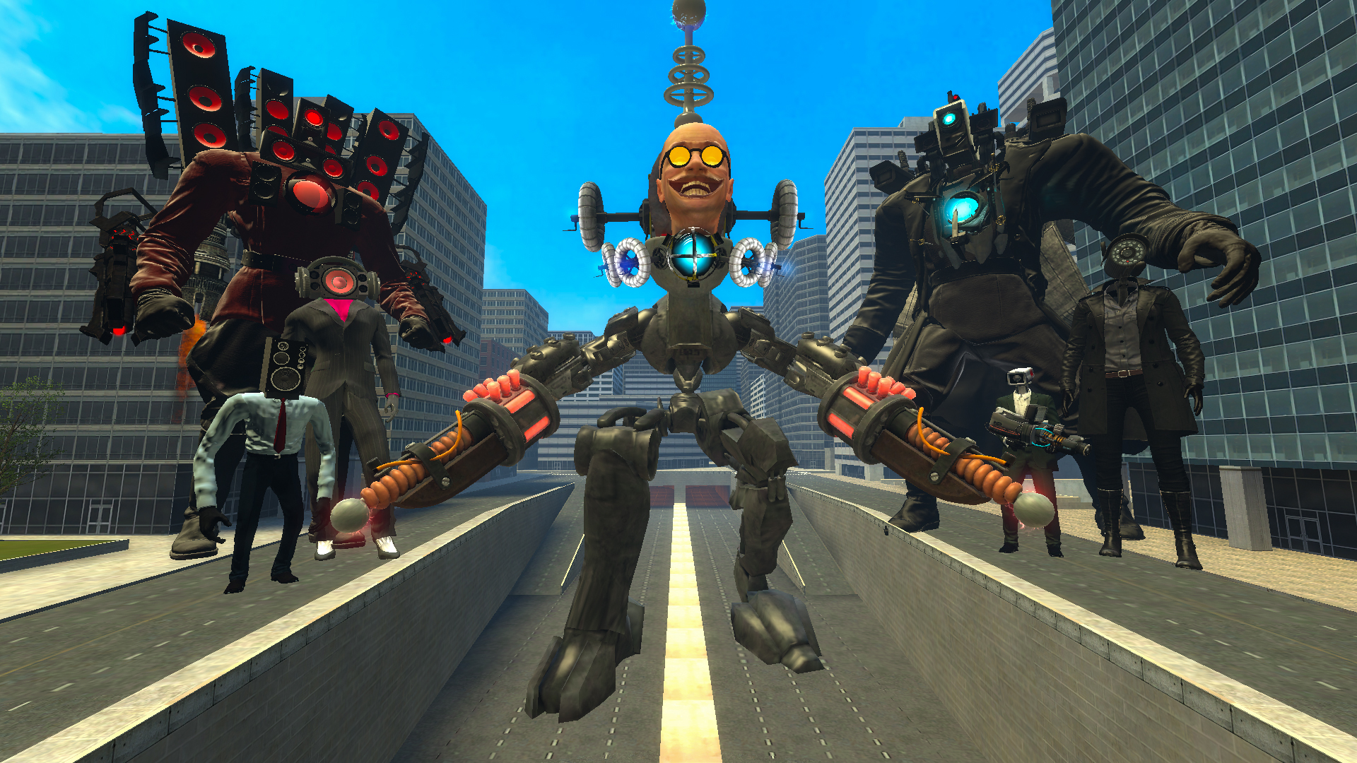 Gameplay (Speaker Titan Vs Skibidi Scientist) +  miniature